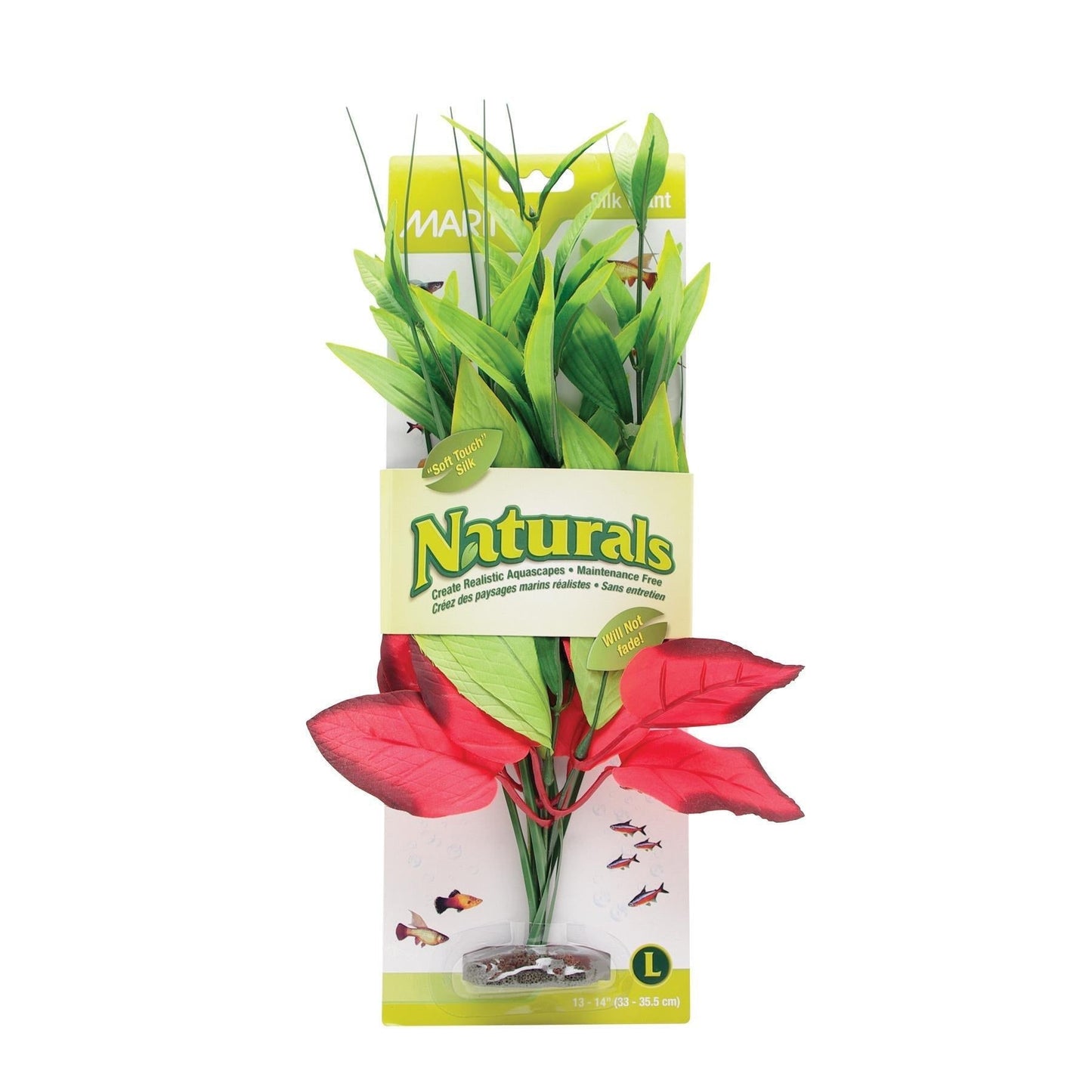 Marina Naturals Silk Plants - Tank Pets