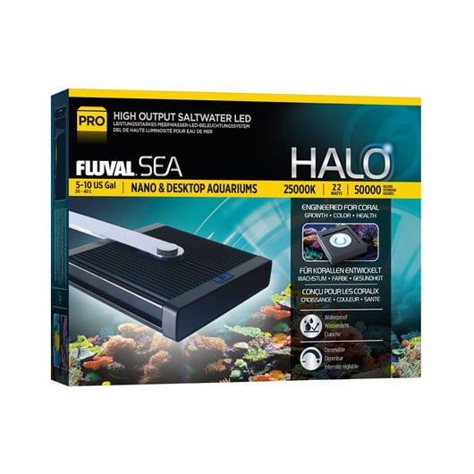 Fluval HALO Marine and Reef Nano Pro LED,22W