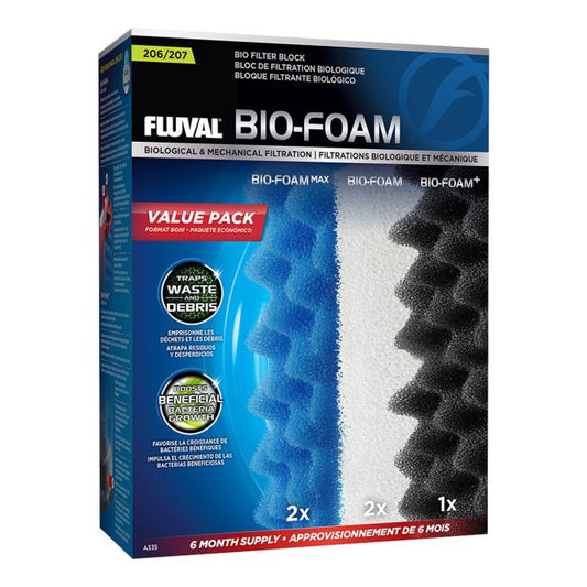 Fluval 207 Bio-Foam Value Pack