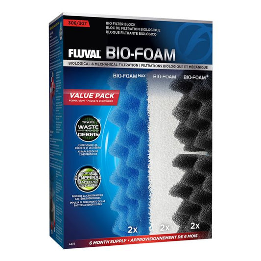 Fluval 307 Bio-Foam Value Pack