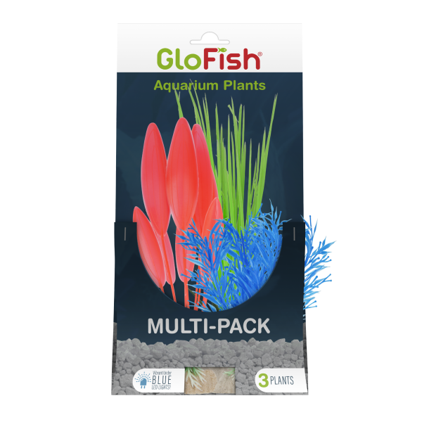 Tetra GloFish Plant Multipack Sm/Med/Lrg 3pk