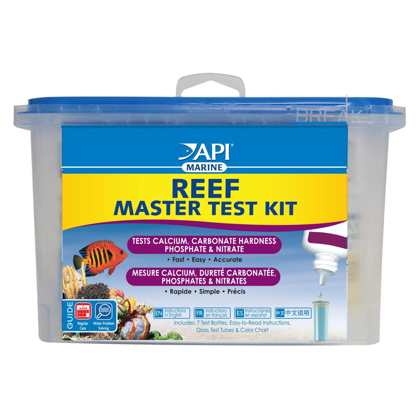 API Master Test Kit - Fresh/Salt/Reef - Tank Pets