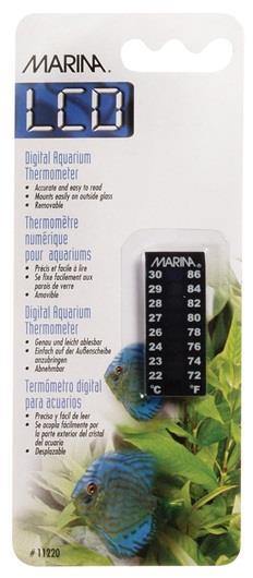 Marina LCD Thermometer - Tank Pets