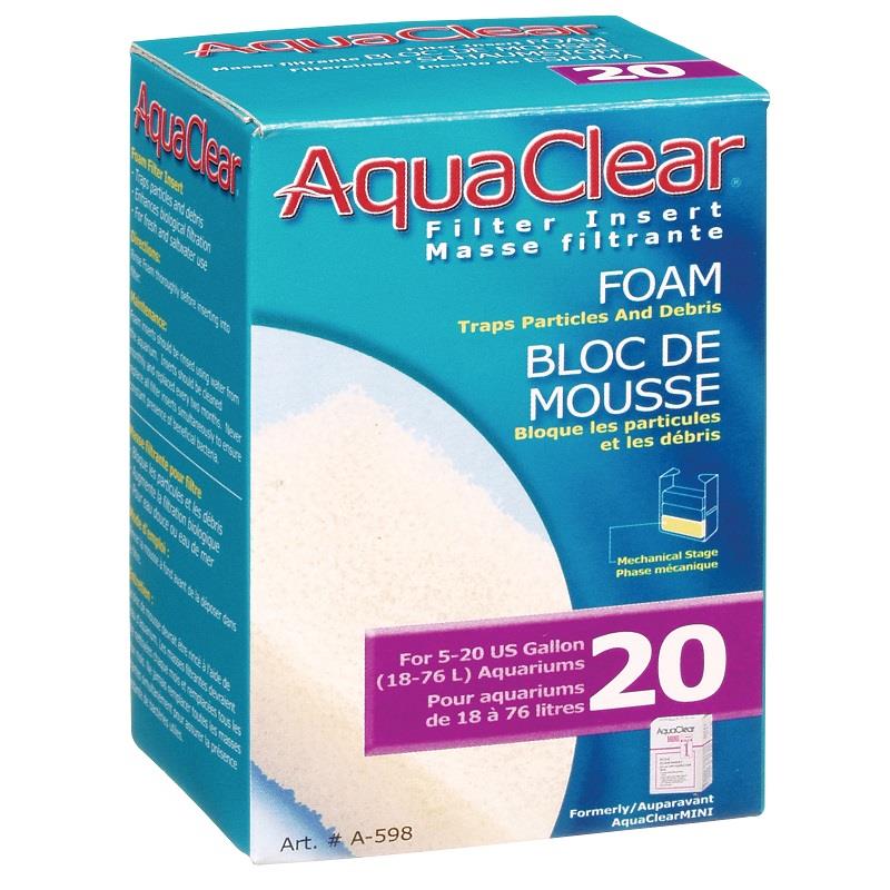 AquaClear 20 Filter Media Inserts Replacement | ZZZZ