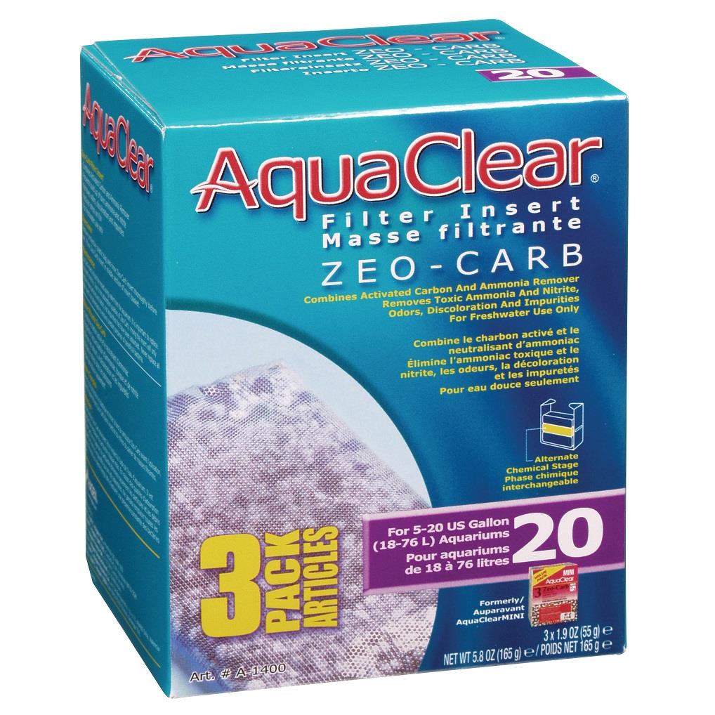 AquaClear 20 Filter Media Inserts Replacement | ZZZZ