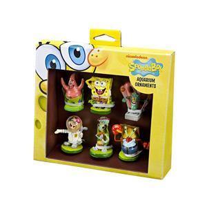 Penn Plax Spongebob Squarepants Ornaments - Tank Pets