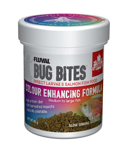 Fluval Bug Bites Colour Enhancing Medium/Large