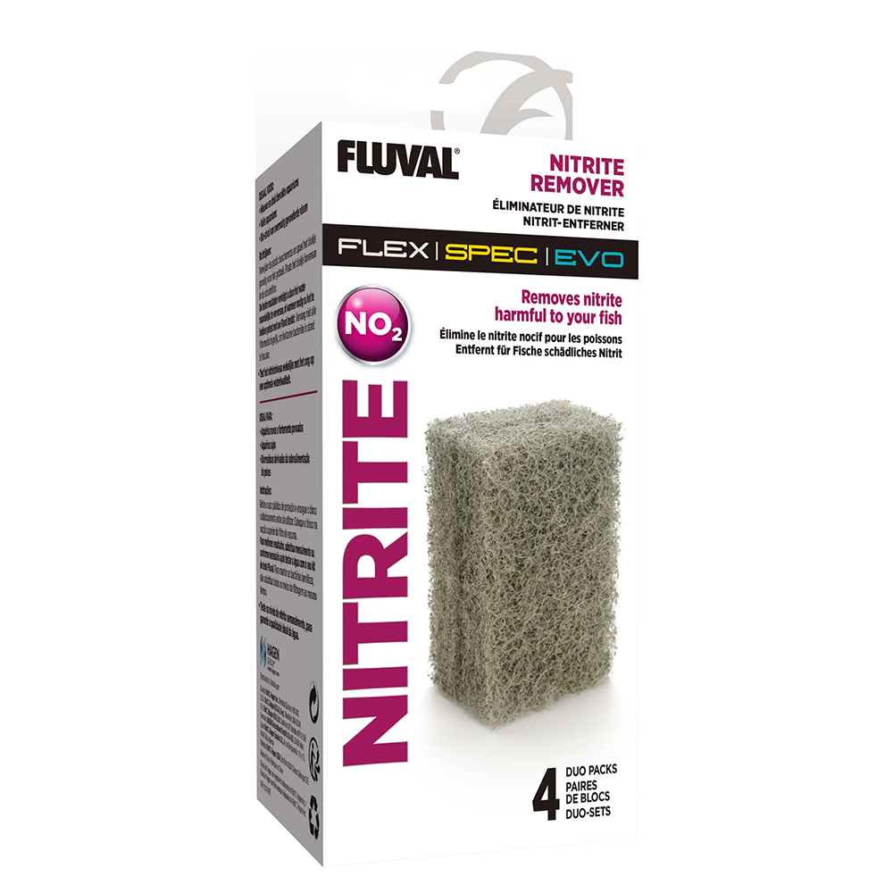 Fluval Flex/Spec/Evo Nitrite remover pad 4 Duo Pack