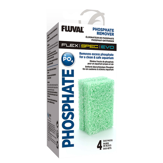 Fluval Flex/Spec/Evo Phosphate remover pad 4 Duo Pack