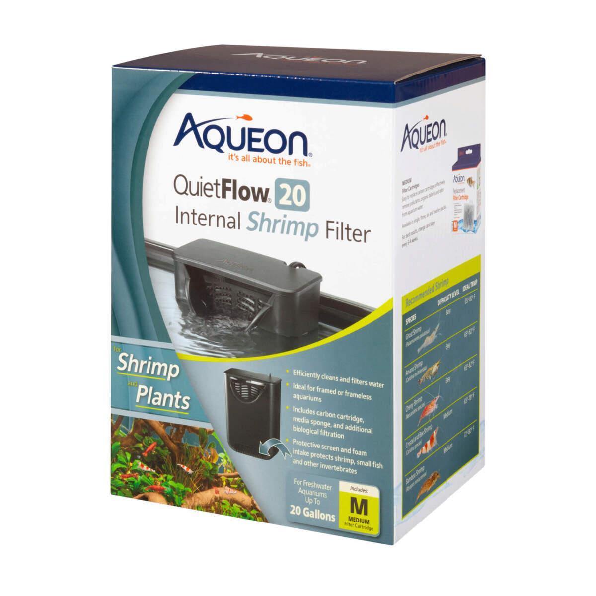 Aqueon QuietFlow Shrimp Filter