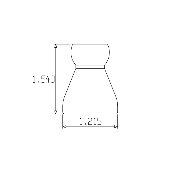 Loc-Line 3/4" X 1/2" Adapter