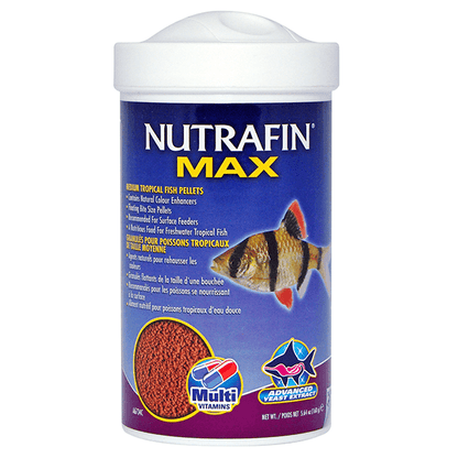 Nutrafin Max Medium Tropical Fish Pellets