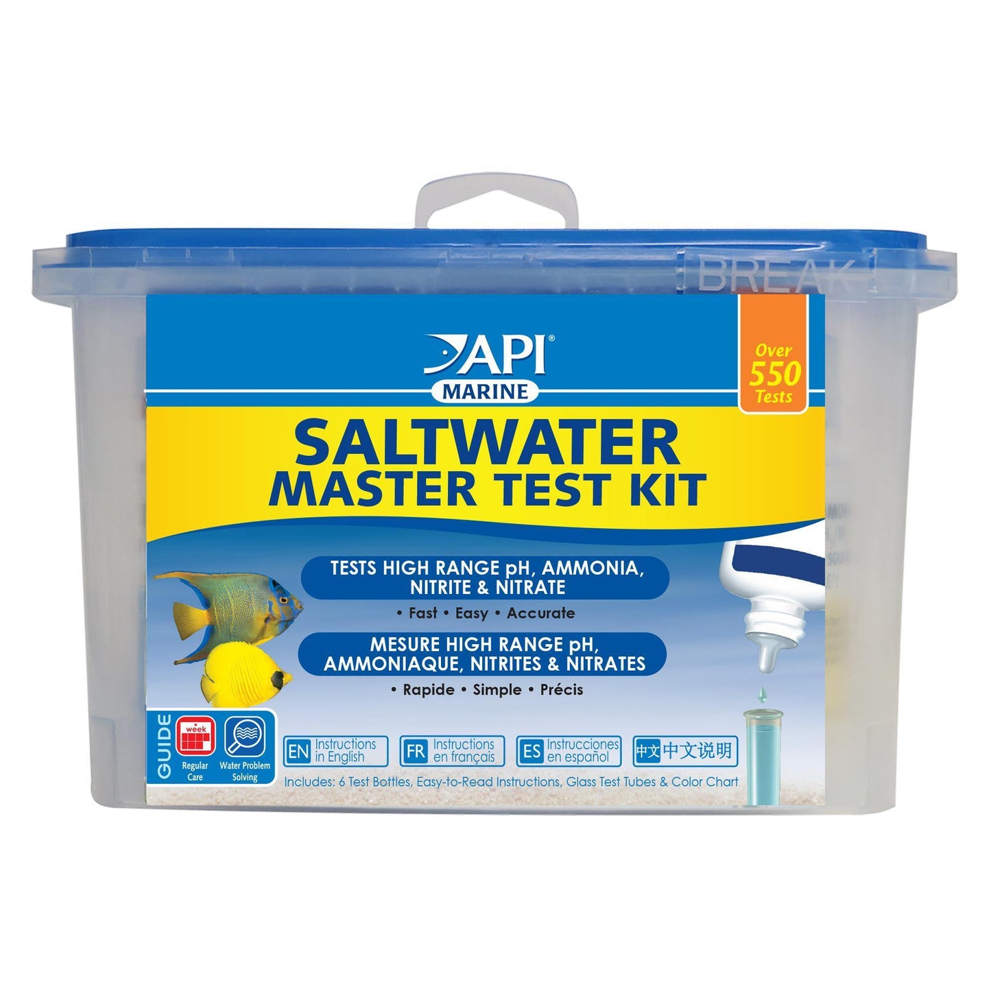 API Master Test Kit - Fresh/Salt/Reef - Tank Pets