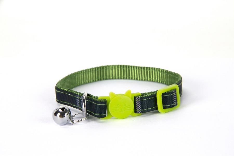 Simon's Breakaway Collar - Bright Grid - Tank Pets