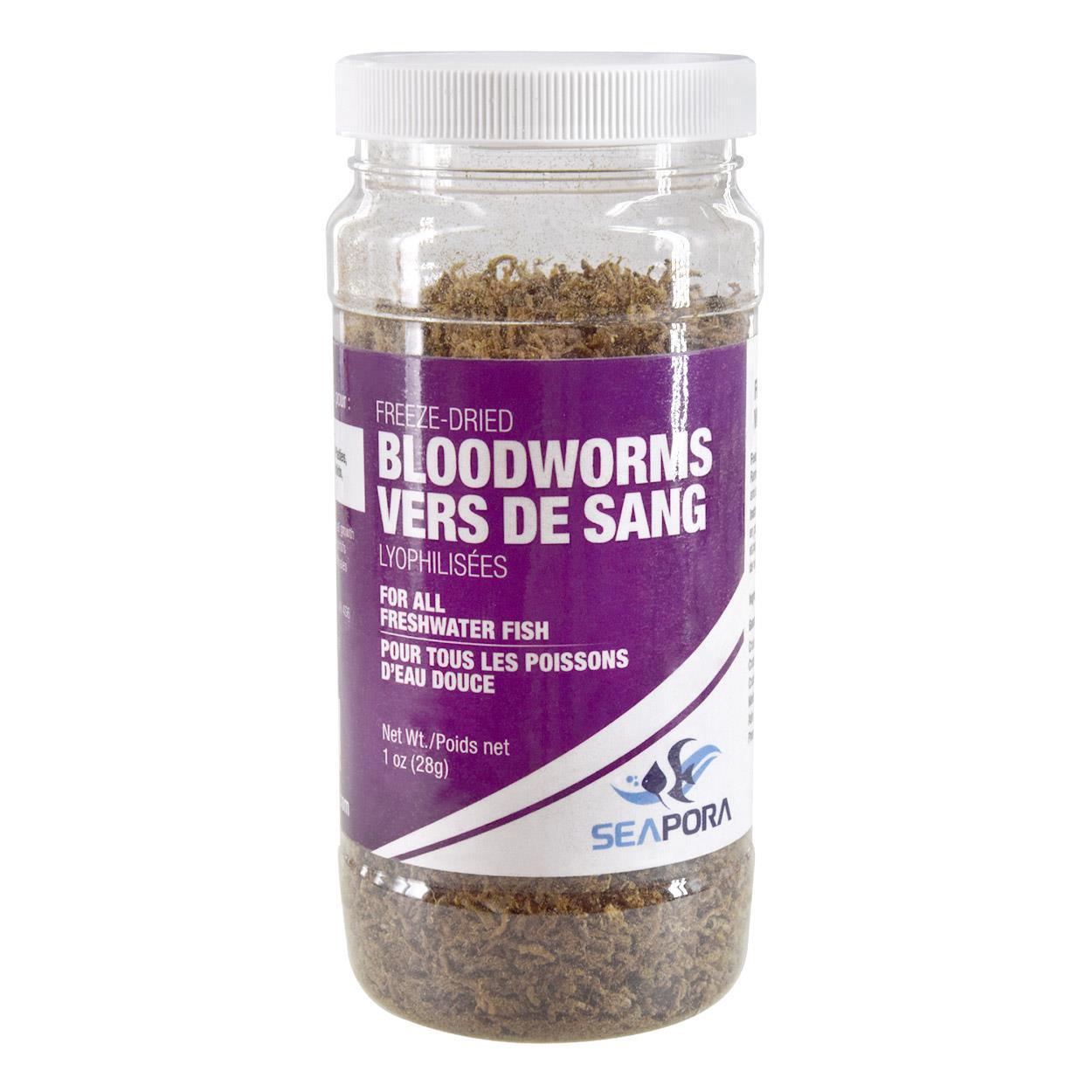 Seapora Freeze-Dried Bloodworms - Tank Pets