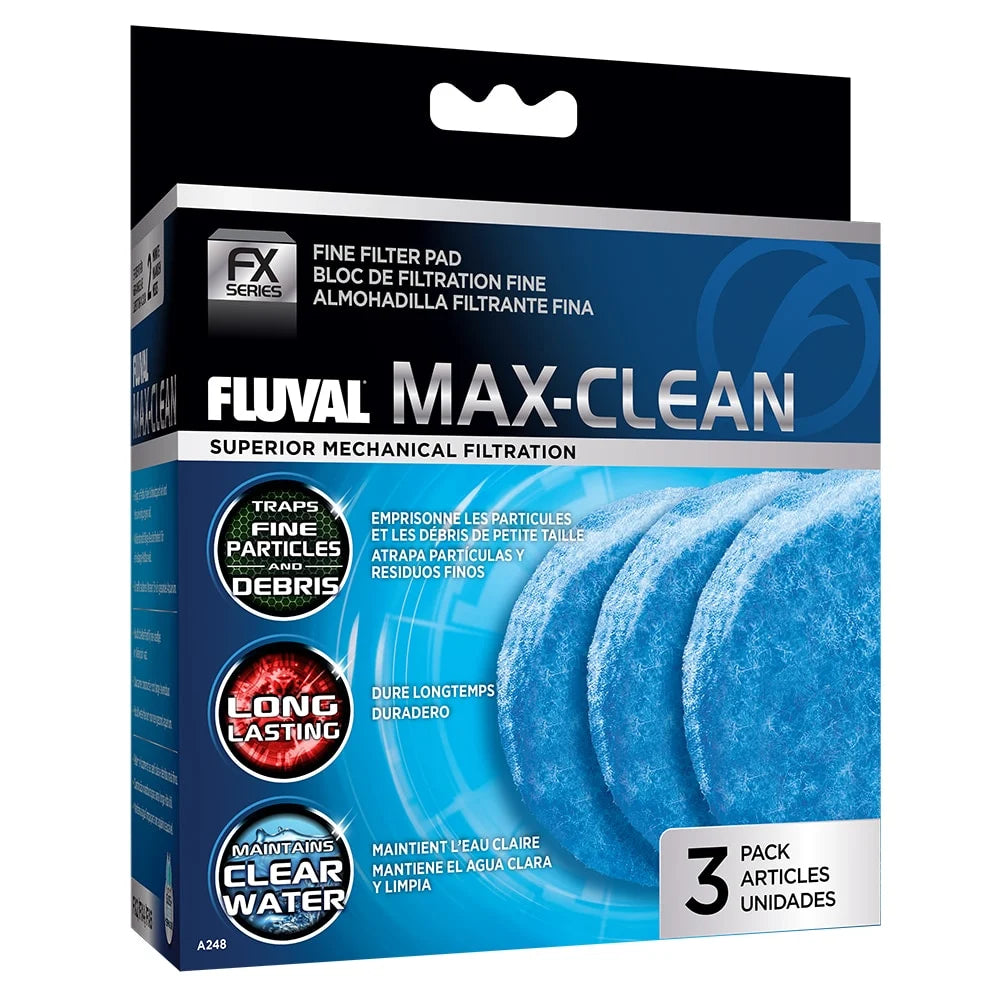 Fluval FX4/5/6 Max-Clean Pad - 3 Pack