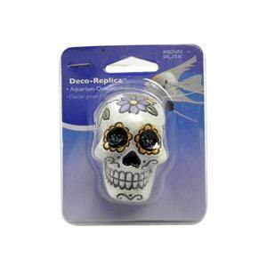 Penn Plax Sugar Skull Ornaments - Tank Pets