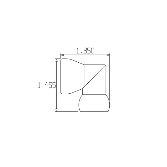 Loc-Line 1/2" Elbow 90