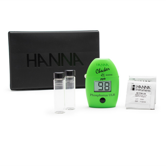 Hanna Saltwater Aquarium Ultra Low Range Phosphorus Colorimeter (ppb) - Checker HC