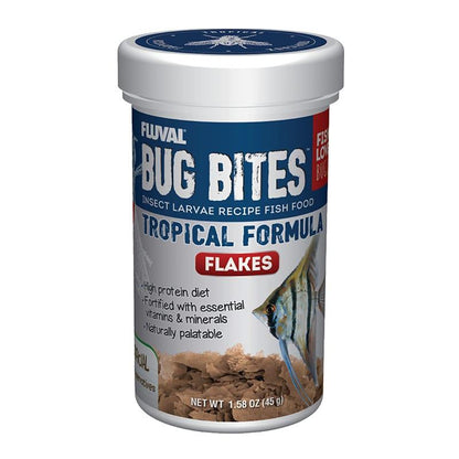 Fluval Bug Bites Tropical Flakes