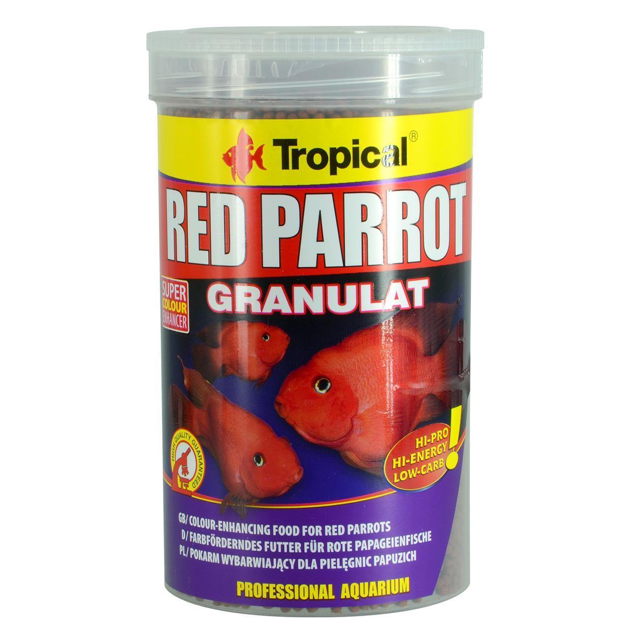 Tropical Red Parrot Granulat - Tank Pets