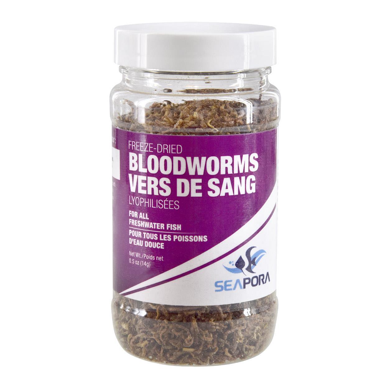 Seapora Freeze-Dried Bloodworms - Tank Pets