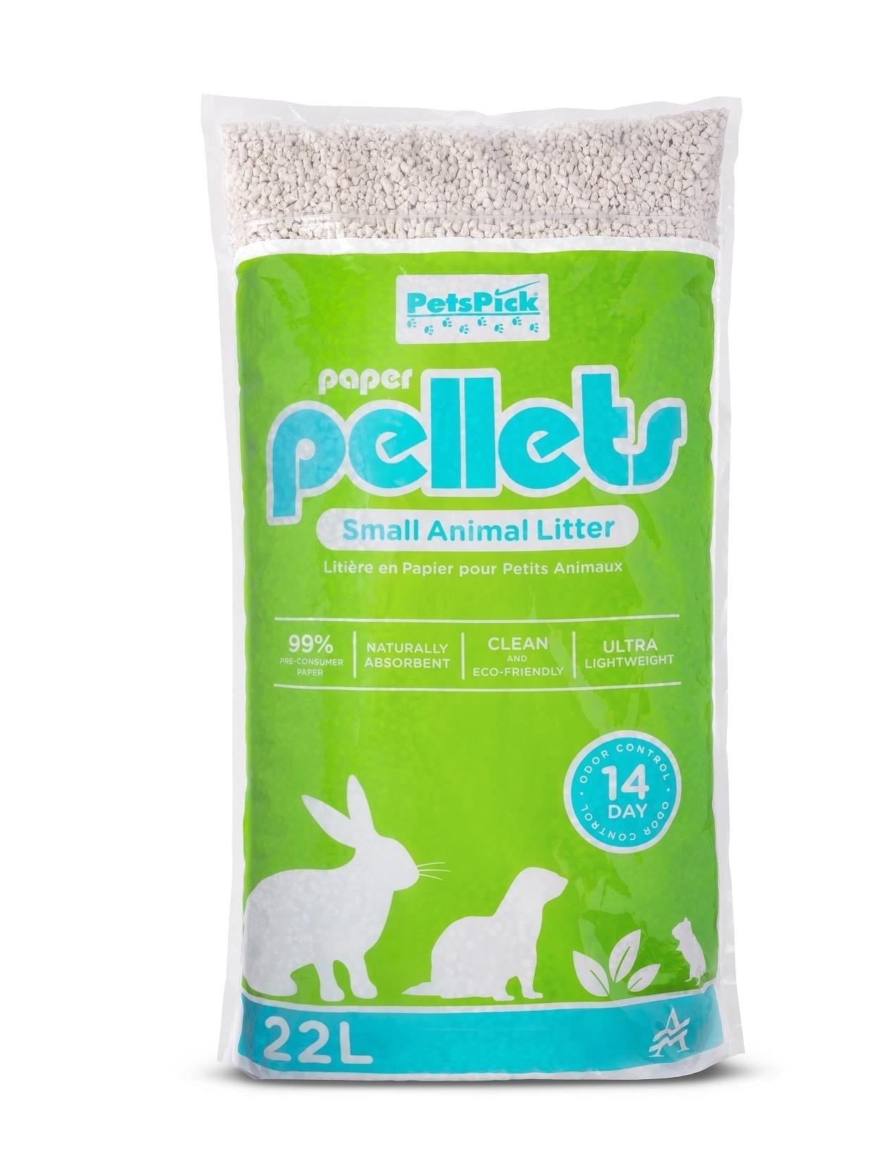 PetsPick Paper Pellet Litter Small Animal | ZZZZ