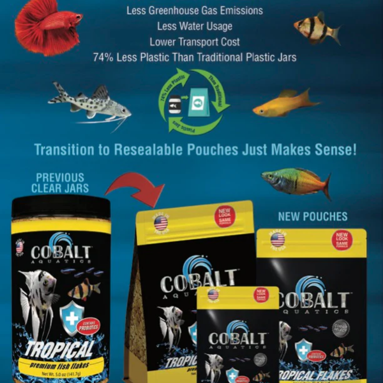 Cobalt Select Goldfish Flakes