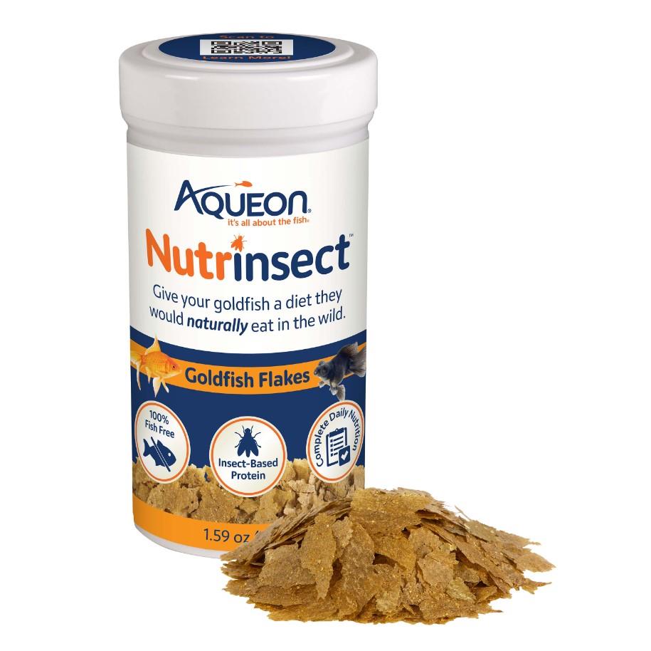 Aqueon Nutrinsect Goldfish Flakes 45g