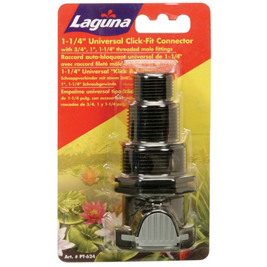 Laguna 1-1/4" Universal Click-Fit Connector