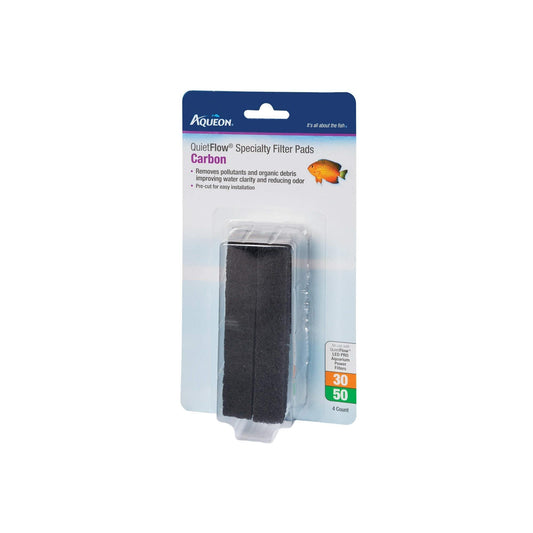 Aqueon Quiet Flow 30/50 Filter Pads Carbon