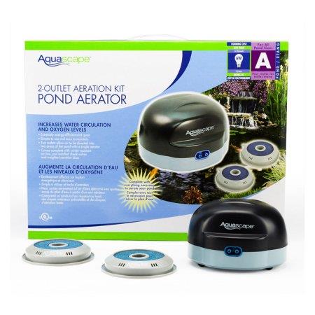 Aquascape 2-Outlet Aeration Kit Pond Aerator