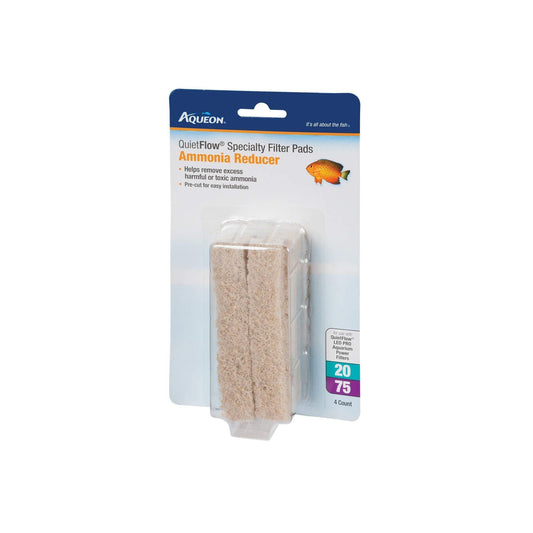 Aqueon Quiet Flow 20/75 Filter Pads Ammonia Reducer