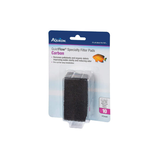 Aqueon Quiet Flow 10 FIlter Pads Carbon