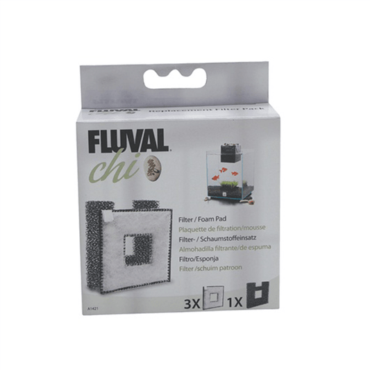 Fluval Chi Replacement Foam/Filter Pad Combo Pack