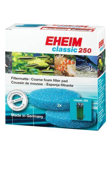 Eheim Coarse Foam Filter Pads Classic 250 - 2-Pack