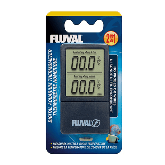 Fluval 2-in-1 Digital Aquarium Thermometer