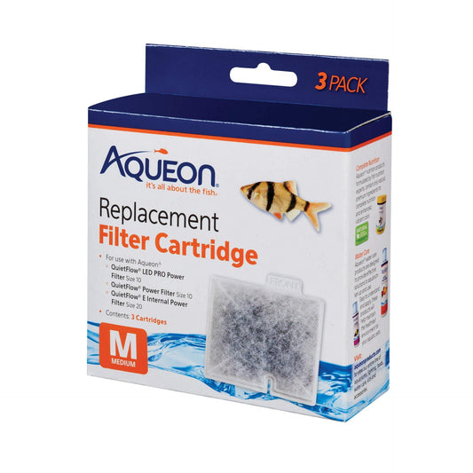 Aqueon Medium Replacement Filter Cartridge - 3 Pack