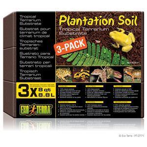 Exo Terra Plantation Soil Bricks - 3-Pack