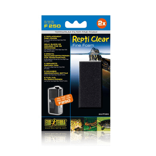 Exo Terra Repti Clear Fine Foam 2 Pack - F250