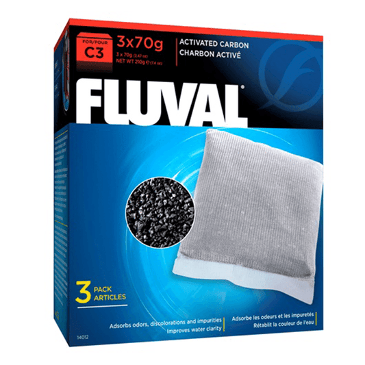 Fluval C3 Activated Carbon - 3 Pack