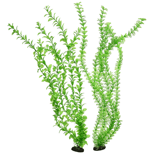 Penn Plax Aqua Plants Green - 2 Pack