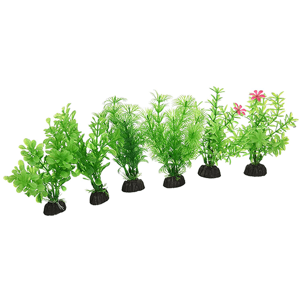 Penn Plax Aqua Plant Green - 6 Pack