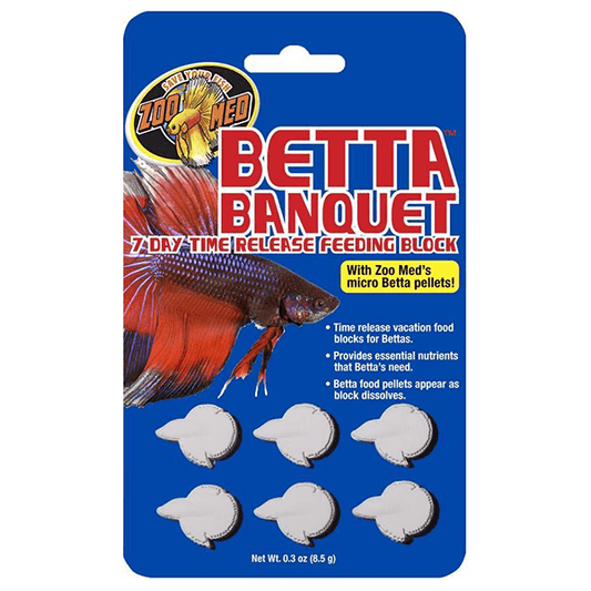 Zoo Med Betta Banquet 7 Day Feeding Blocks