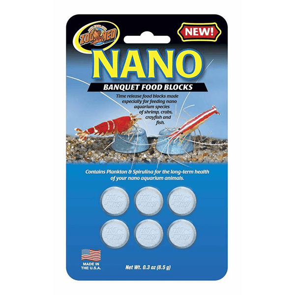 Zoo Med Nano Banquet Food Blocks