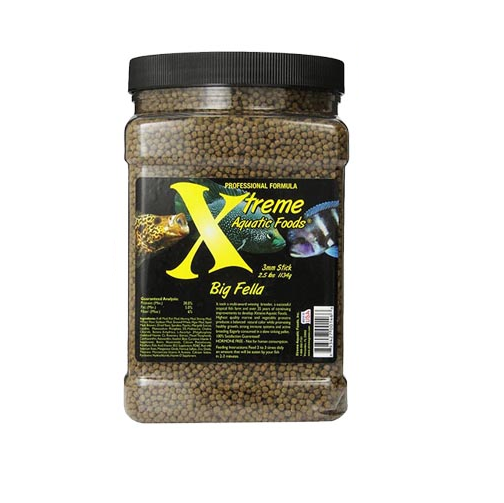 Xtreme Aquatics Big Fella Slow-Sinking Pellets | ZZZZ