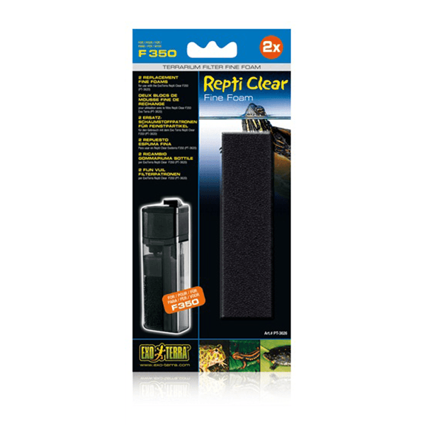 Exo Terra Repti Clear Fine Foam 2 Pack - F350