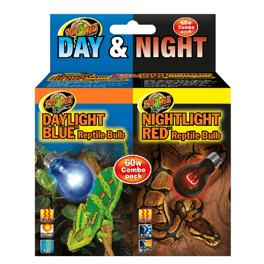 Zoo Med Day & Night Bulb Combo Pack