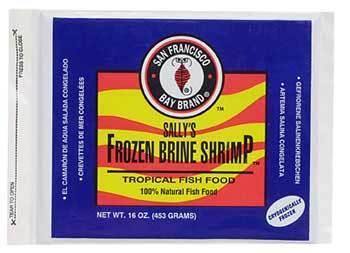 San Francisco Bay Frozen Brine Shrimp Flat 16oz