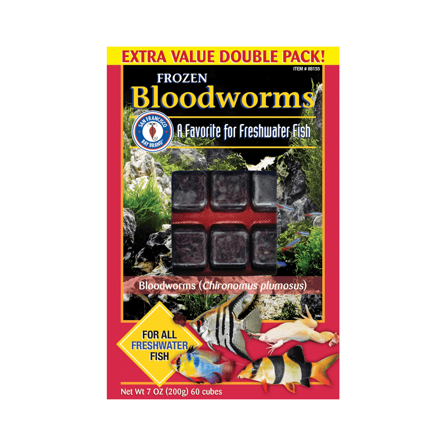 San Francisco Bay Frozen Bloodworms - 200 g